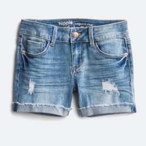 Hippie Girl - Girls Cassedy Cuffed Denim Short. Size 18 (bought from stitch fix)